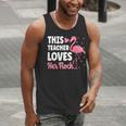 This Teacher Loves Her Flock Teaching Flamingo Girl Men Tank Top, funny gift This Teacher Loves Her Flock Teaching Flamingo Girl Men Tank Top, funny gift