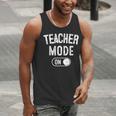 Teacher Mode On School Education Educator Men Tank Top, funny gift Teacher Mode On School Education Educator Men Tank Top, funny gift