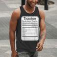 Teacher Nutrition Facts Teachers Nutritional Fact Men Tank Top, funny gift Teacher Nutrition Facts Teachers Nutritional Fact Men Tank Top, funny gift