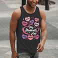 Teacher Positive Affirmations Candy Heart Valentine's Day Men Tank Top, funny gift