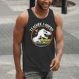 Teacher-Saurus Dinosaur Teacher Design T-Rex Design Men Tank Top, funny gift