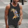Teacher Shirt Giraffe Holding Books Bookworm Librarian Men Tank Top, funny gift