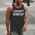 Teacher Shirts I Don't Know Idea For Teachers & Workers Adults - Small Short Sleeve Men Tank Top, funny gift Teacher Shirts I Don't Know Idea For Teachers & Workers Adults - Small Short Sleeve Men Tank Top, funny gift