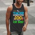 My Teacher Survived 100 Days Of Me Dab 100 Days Of School For Men Women Kids Men Tank Top, funny gift My Teacher Survived 100 Days Of Me Dab 100 Days Of School For Men Women Kids Men Tank Top, funny gift