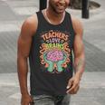 Teacher Teachers Love Brains Halloween Men Women Men Tank Top, funny gift