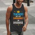 Teachers Are JUST Superheroes Fun School Men Tank Top, funny gift