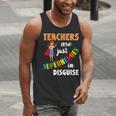 Teachers Are Superheroes Graduation School Teachers Men Tank Top, funny gift