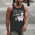 Teachers Testing Day Test Day No Prob Llama Teacher Men Tank Top, funny gift Teachers Testing Day Test Day No Prob Llama Teacher Men Tank Top, funny gift