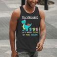 Teachersaurus Like A Normal Teacher But More Awesome Men Tank Top, funny gift Teachersaurus Like A Normal Teacher But More Awesome Men Tank Top, funny gift