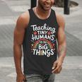Teaching Tiny Humans Big Things I Teacher Men Tank Top, funny gift Teaching Tiny Humans Big Things I Teacher Men Tank Top, funny gift