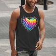 Teaching Is a Work Of Heart Tie Dye Hippie For Teacher For Men Women Girls Kids Men Tank Top, funny gift