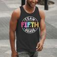Team Fifth Grade Teacher Back To School 5th Grade Squad Kids Men Tank Top, funny gift
