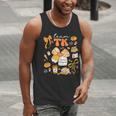 Team TK Crew Preppy Coquette Bow Pumpkin Fall TK Teacher Men Tank Top, funny gift