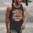 Test Day State Football Tackle Testing Day Sports Teacher Men Tank Top, funny gift