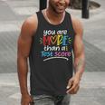 Test Day Teacher Shirt You Are More Than a Test Score Women Men Tank Top, funny gift