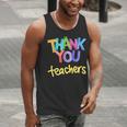 Thank You Teacher Appreciation Graduation Men Women Girls Kids Men Tank Top, funny gift