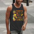 Thankful For My 4th Grade Turkey Thanksgiving Turkey Teacher Men Tank Top, 4th Grade Teacher Tank Tops, funny gift