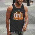 Thanksgiving Book Pumpkin Reading Teachers Fall Lovers Boys Men Tank Top, funny gift