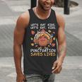 Thanksgiving Teacher Turkey Lets Eat Kids Punctuation Men Tank Top, funny gift Thanksgiving Teacher Turkey Lets Eat Kids Punctuation Men Tank Top, funny gift