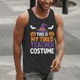 Tired Teacher Costume For Humor Halloween Men Tank Top, funny gift Tired Teacher Costume For Humor Halloween Men Tank Top, funny gift