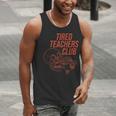 Tired Teachers Club Men Tank Top, funny gift