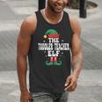 The Toddler Teacher Elf Christmas Matching Family Men Tank Top, funny gift
