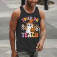 Trick Or Teach Cute Ghost Coffee Pumpkins Halloween Teacher Men Tank Top, funny gift Trick Or Teach Cute Ghost Coffee Pumpkins Halloween Teacher Men Tank Top, funny gift