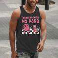 Twinning With My Para Teacher Matching Paraprofessional 70s For Men Women Men Tank Top, funny gift Twinning With My Para Teacher Matching Paraprofessional 70s For Men Women Men Tank Top, funny gift