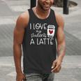 Valentines Day Teacher Tee I Love My Students A Latte Men Tank Top, funny gift