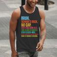 Vintage Bruh We Back No Cap Bruh We'Re Back Student Teacher Men Tank Top, funny gift Vintage Bruh We Back No Cap Bruh We'Re Back Student Teacher Men Tank Top, funny gift