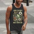 Weird Teachers Build Character Frog Reading Book Librarian Men Tank Top, funny gift