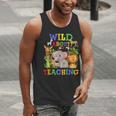 Wild About Teaching Safari Jungle School Teacher Men Tank Top, funny gift Wild About Teaching Safari Jungle School Teacher Men Tank Top, funny gift