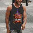 Witchy Halloween Hocus Pocus Everybody Focus Teacher Pumpkin Men Tank Top, funny gift