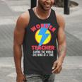 Wonder Teacher Costume Shirt Teacher Halloween Costume Tee Men Tank Top, funny gift