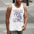 100 Days Of School Girls Teacher 100th Day Unicorn Outfit Men Tank Top, funny gift