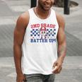 2nd Grade Batter Up Back To School Baseball Teacher Kids Men Tank Top, 2nd Grade Teacher Tank Tops, funny gift 2nd Grade Batter Up Back To School Baseball Teacher Kids Men Tank Top, 2nd Grade Teacher Tank Tops, funny gift