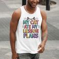 My Cat Ate My Lesson Plans Teacher Cat Humor Men Tank Top, funny gift My Cat Ate My Lesson Plans Teacher Cat Humor Men Tank Top, funny gift
