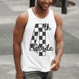 Checkered Fourth Grade Back To School Teachers Students Men Tank Top, funny gift Checkered Fourth Grade Back To School Teachers Students Men Tank Top, funny gift