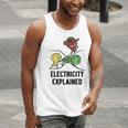 Electricity Explained Physics Nerd I Teacher School Men Tank Top, funny gift Electricity Explained Physics Nerd I Teacher School Men Tank Top, funny gift