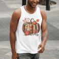 Fall Book Pumpkin Retro Reading Halloween Teacher Men Tank Top, funny gift Fall Book Pumpkin Retro Reading Halloween Teacher Men Tank Top, funny gift