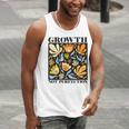Growth Not Perfection Abstract Florals SPED Teacher Men Tank Top, funny gift Growth Not Perfection Abstract Florals SPED Teacher Men Tank Top, funny gift