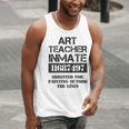 Halloween Art Teacher Prisoner Costume Men Tank Top, funny gift Halloween Art Teacher Prisoner Costume Men Tank Top, funny gift