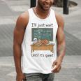 Halloween Teacher I'Ll Just Wait Until It's Quiet Men Tank Top, funny gift Halloween Teacher I'Ll Just Wait Until It's Quiet Men Tank Top, funny gift