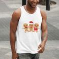 Hanging With My Cookies Gingerbread Christmas Teacher Xmas Men Tank Top, funny gift