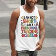 I'm Not Short I'm A Preschool Teacher Size Quote Women Men Tank Top, funny gift I'm Not Short I'm A Preschool Teacher Size Quote Women Men Tank Top, funny gift
