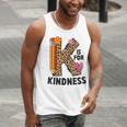K Is For Kindness Unity Day Teacher Kids Men Tank Top, funny gift K Is For Kindness Unity Day Teacher Kids Men Tank Top, funny gift