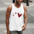Kindergarten Has My Heart Buffalo Print Teacher Valentine Men Tank Top, funny gift