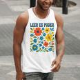 Leer Es Poder Cute Floral Boho Spanish Teacher Reading Men Tank Top, funny gift Leer Es Poder Cute Floral Boho Spanish Teacher Reading Men Tank Top, funny gift