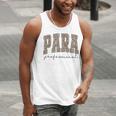 Leopard Paraprofessional Back To School Para Squad Teacher Men Tank Top, funny gift Leopard Paraprofessional Back To School Para Squad Teacher Men Tank Top, funny gift
