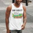 Can I Lick It Periodic Table Chart Science Teacher Men Tank Top, Science Teacher Tank Tops, funny gift